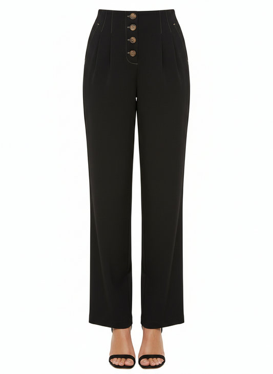High Waist Wide Leg Pants