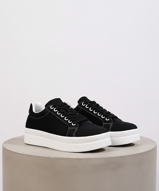 Lace Up Platform Sneakers